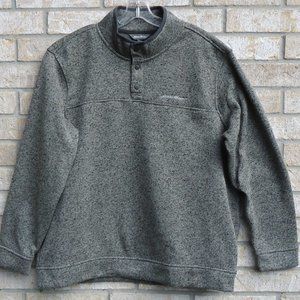 NWOT. SIZE XXL. Eddie Bauer Radiator fleece snap mock pullover.